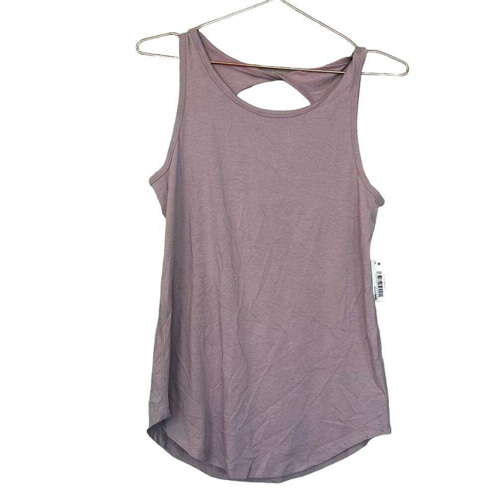 NEW Core I0 Fitted Yoga Tank Top Open Twist Back Size XS new with tag